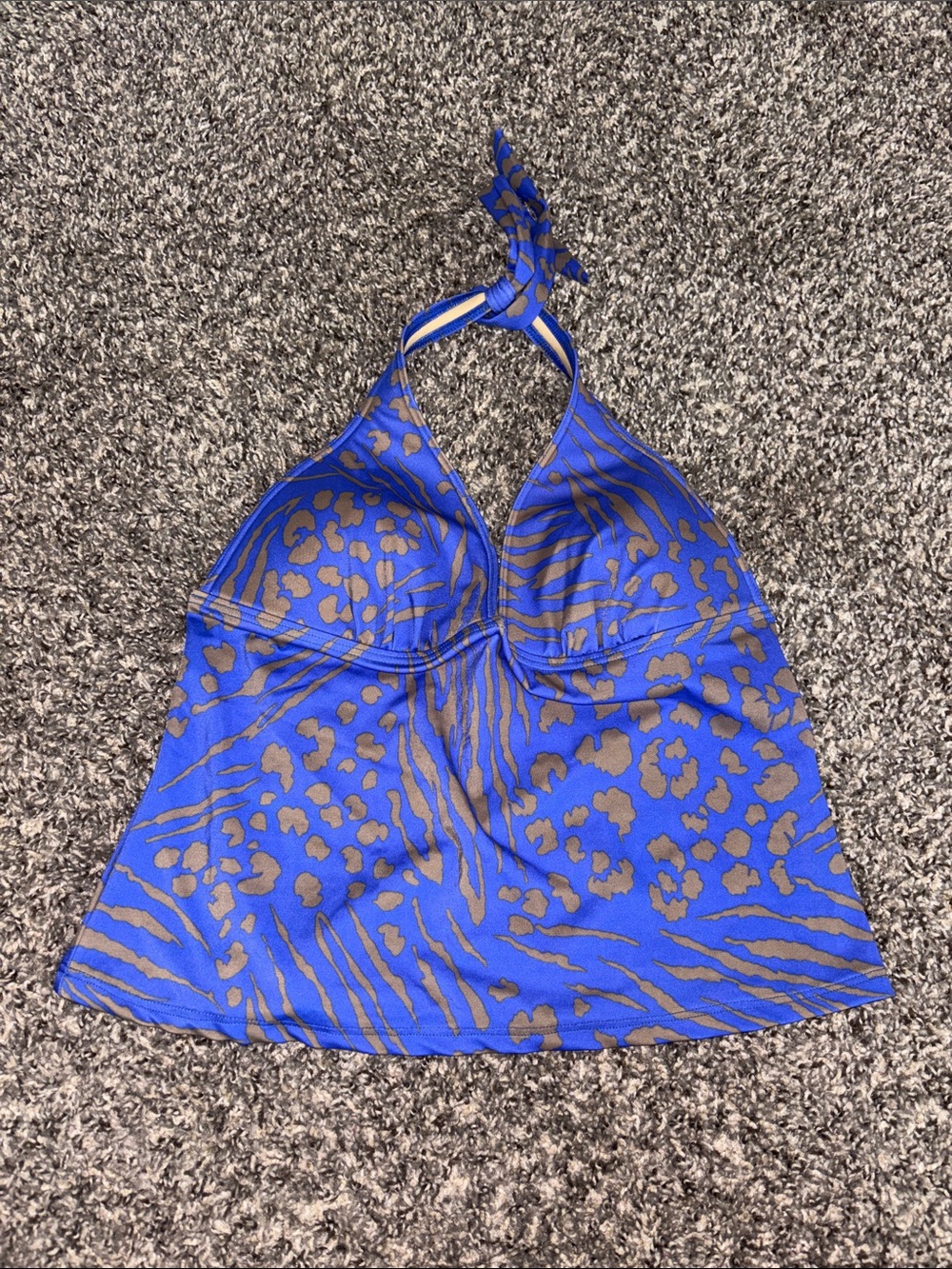 Victoria’s Secret Tankini Swimsuit Halter Push-Up bikini Top Only M resort beach